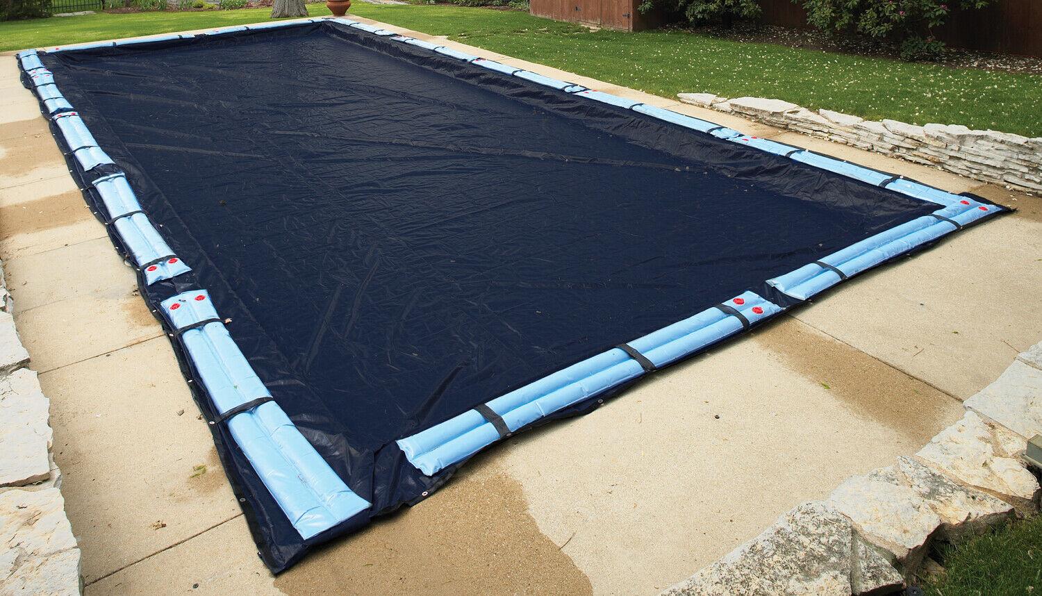 winter pool cover inground 30x60 ft rectangle arctic armor 8 yr warranty