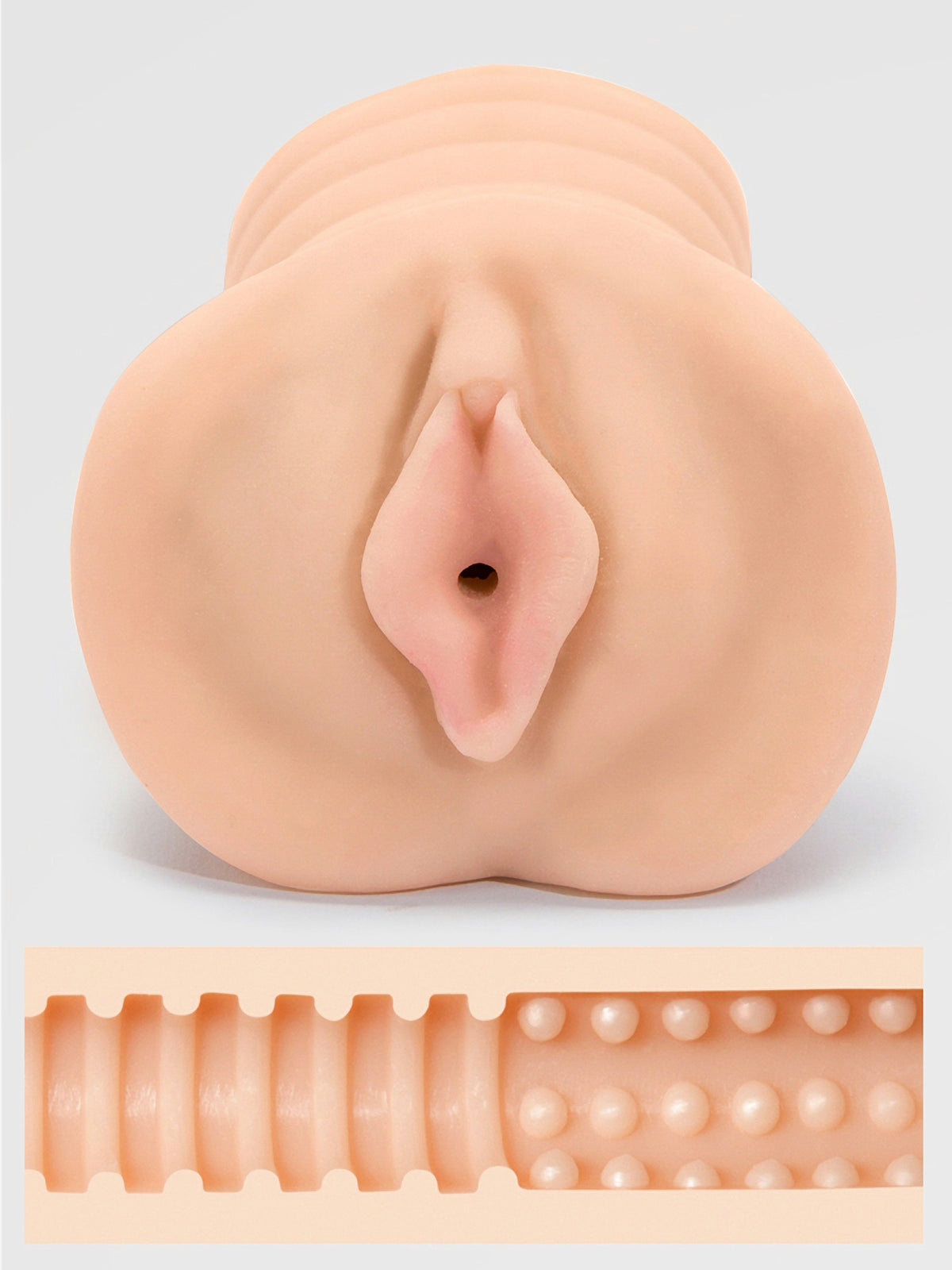 THRUST Full Force Realistic Vagina Kit (6 Piece), Flesh Pink