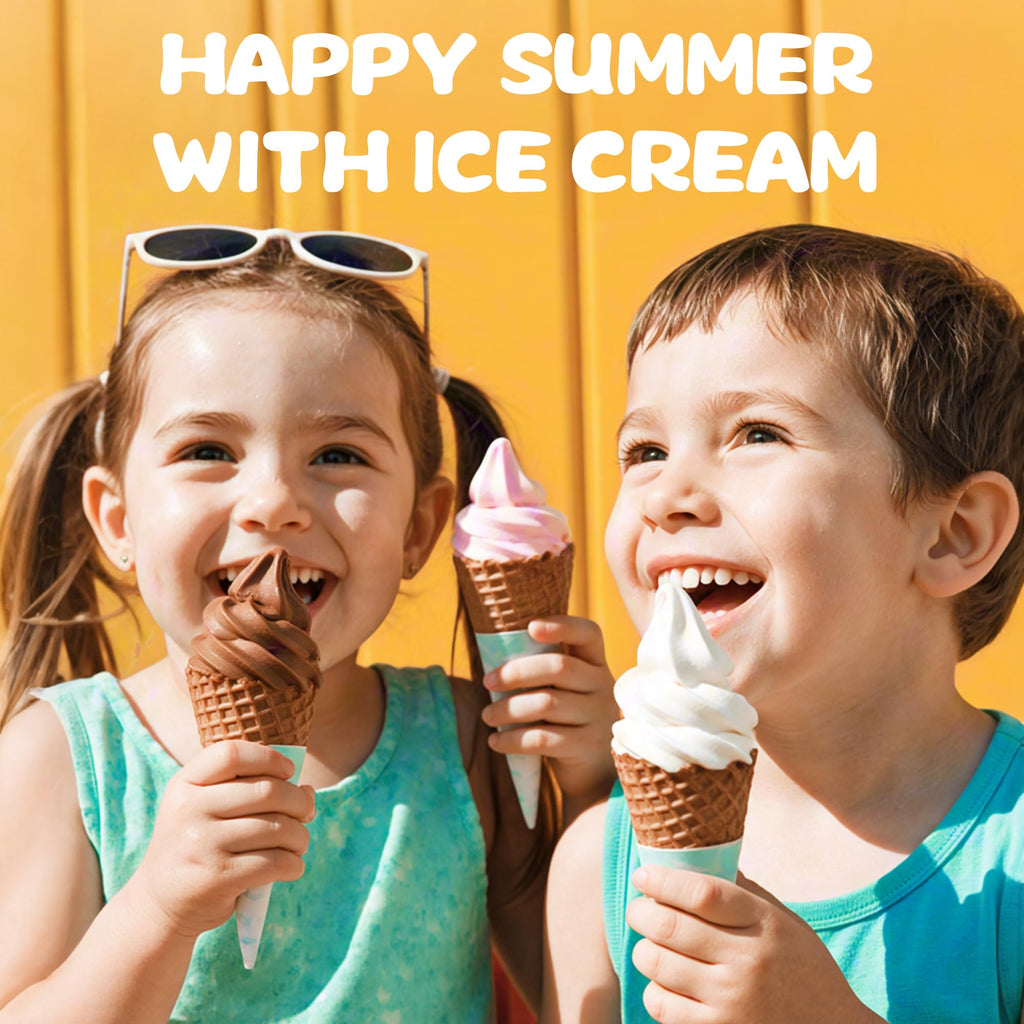 Ice Cream Maker Attachment for  4.5/5QT & 6QT Mixers, Frozen Ice Cream & Sorbet Gelato Maker for , 2 Quart, White, Not Dishwasher Safe