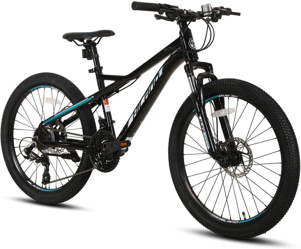 Hiland 26/27.5 Inch Mountain Bike  Drivetrain 21 Speed Aluminum Frame with Suspension Fork MTB Bicycle