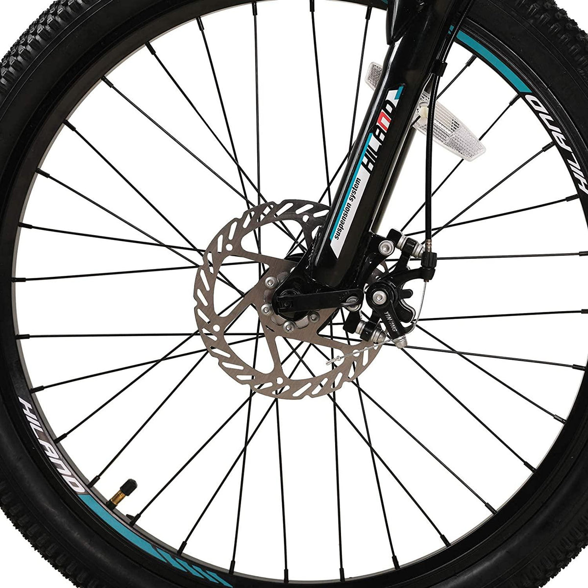 Hiland 26/27.5 Inch Mountain Bike  Drivetrain 21 Speed Aluminum Frame with Suspension Fork MTB Bicycle