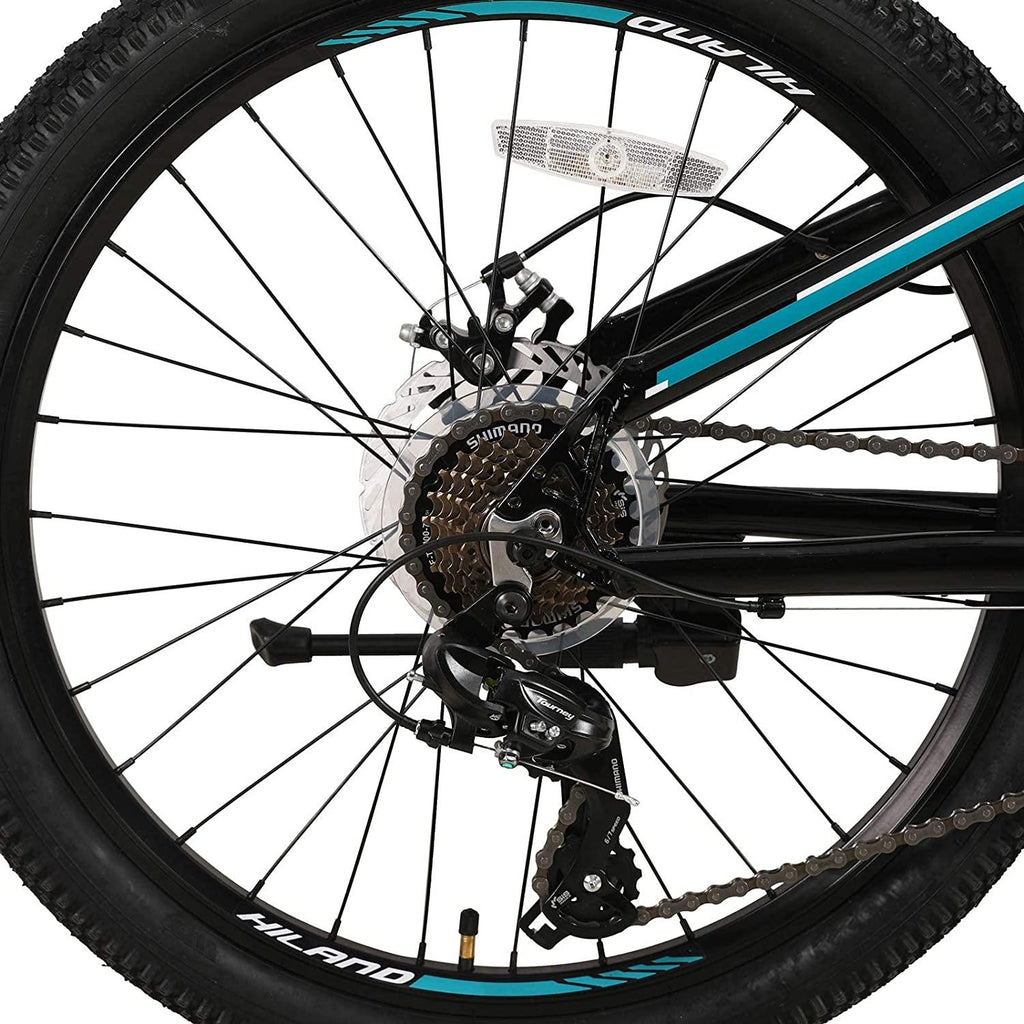 Hiland 26/27.5 Inch Mountain Bike  Drivetrain 21 Speed Aluminum Frame with Suspension Fork MTB Bicycle