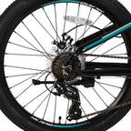 Hiland 26/27.5 Inch Mountain Bike  Drivetrain 21 Speed Aluminum Frame with Suspension Fork MTB Bicycle