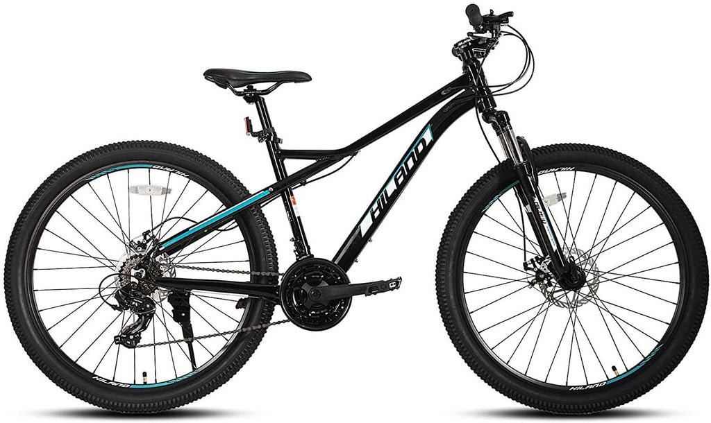 Hiland 26/27.5 Inch Mountain Bike  Drivetrain 21 Speed Aluminum Frame with Suspension Fork MTB Bicycle