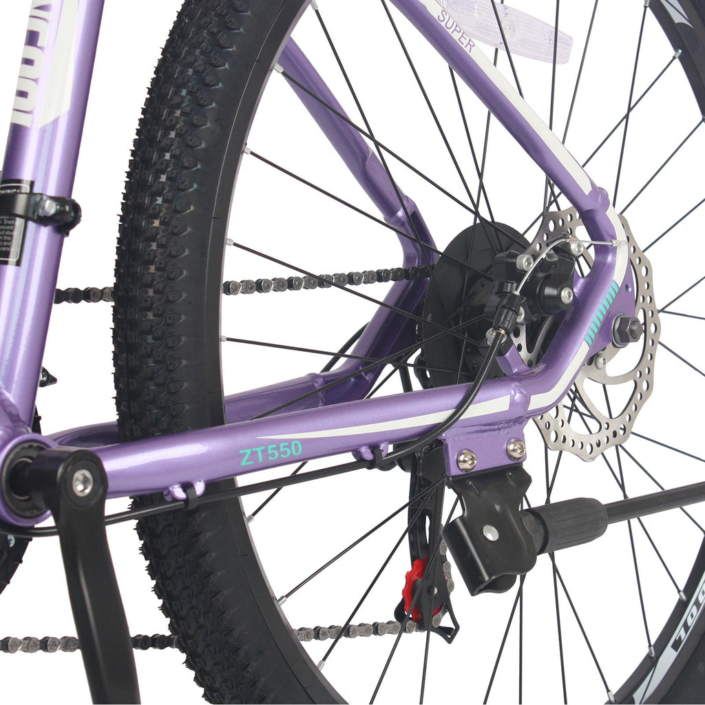 21 Speed Mountain Bike for Women and Men 26 Inch Aluminum Frame Double Disc Brake Suspension Fork MTB Youth/Adult&nbsp;