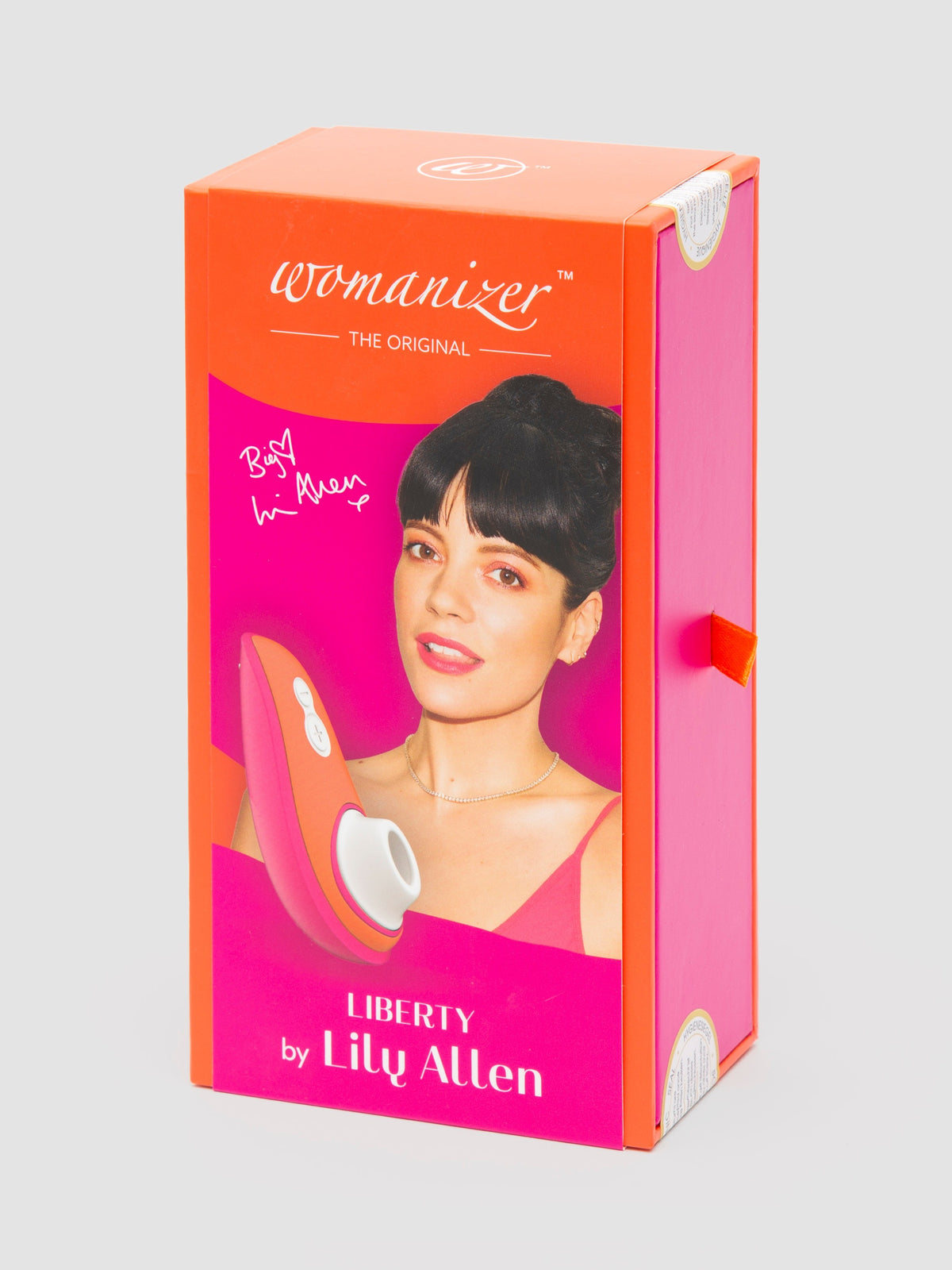 Womanizer Liberty by Lily Allen Rechargeable Clitoral Stimulator, Pink