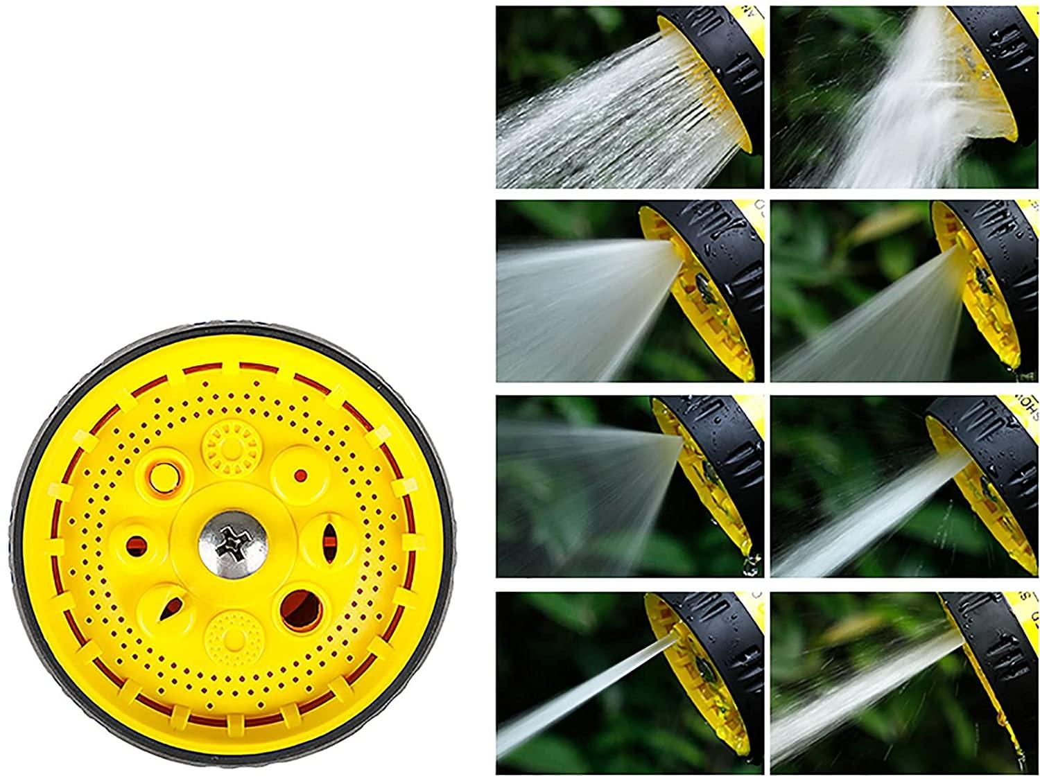 Garden Hoses Garden Hose Expandable Hose, Flexible Water Hose with Spray Nozzle, Car Wash Hose with Solid Brass Connector, Leakproof Lightweight Pipe for Watering and Washing