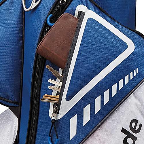 TaylorMade Select ST Cart Bag, Blue/White