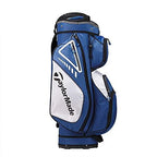 TaylorMade Select ST Cart Bag, Blue/White