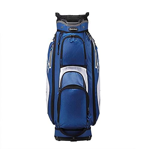 TaylorMade Select ST Cart Bag, Blue/White