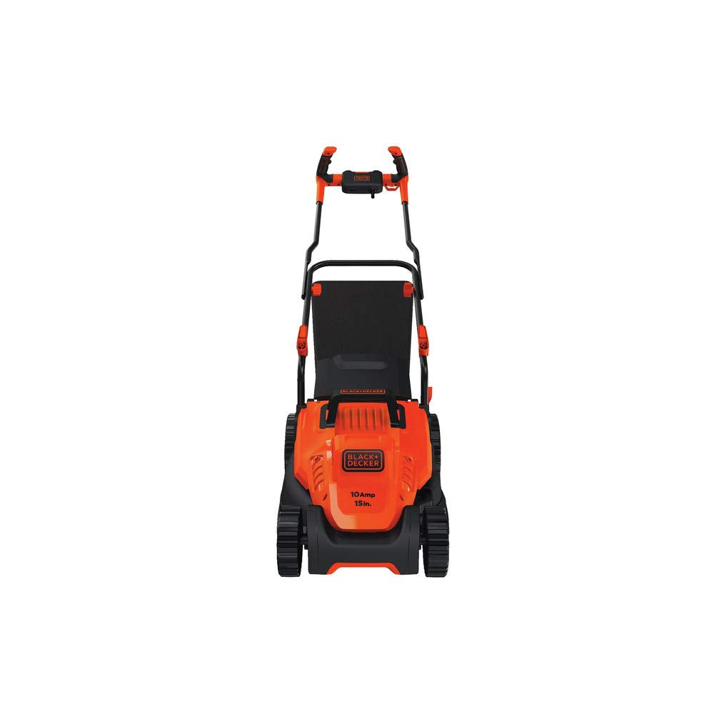 Electric Lawn Mower with Bike Handle, 15-Inch, 10-Amp, Corded (BEMW472BH)