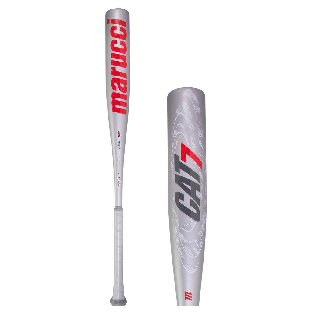 Marucci CAT7 Silver -8 USSSA Baseball Bat: MSBC728S 32" 24 oz.