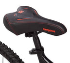 Mongoose Status 2.2 Men's with Full and Suspension 26 In. Bicycle, Black