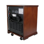 Lifesmart LifePro Dark Oak 1500 Watt Infrared Electric Portable Space Heater