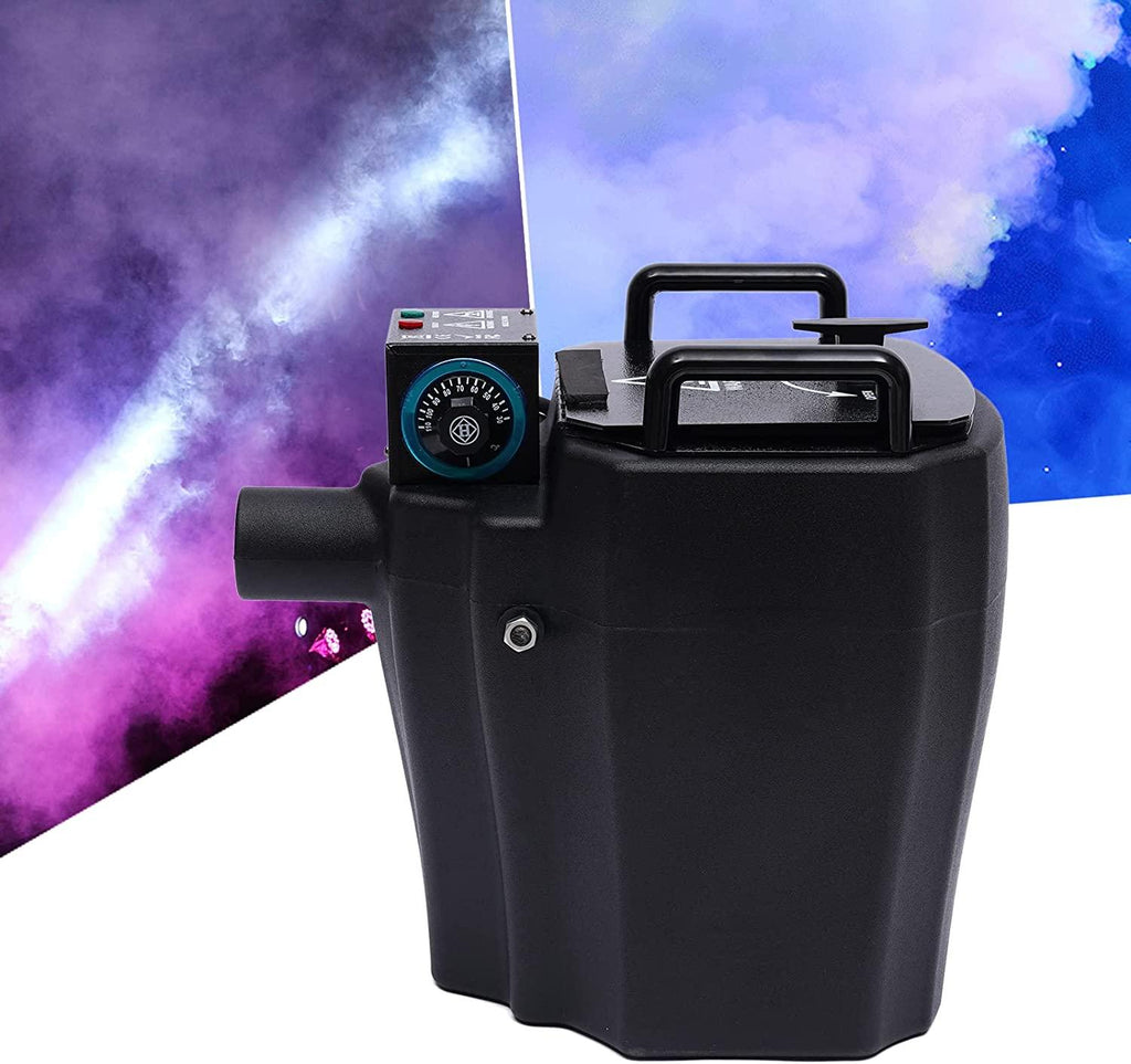 Miumaeov Dry Ice Machine Low Fog Smoke Machine 3500W Stage Atmospheric Effects Machines