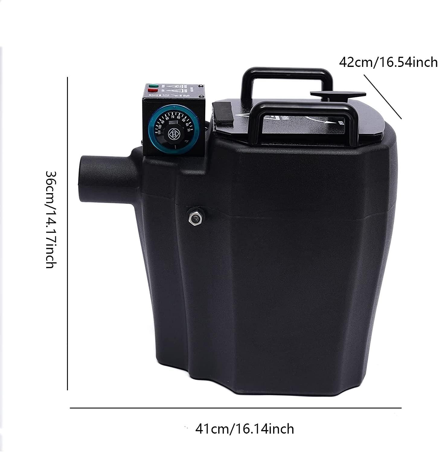 Miumaeov Dry Ice Machine Low Fog Smoke Machine 3500W Stage Atmospheric Effects Machines