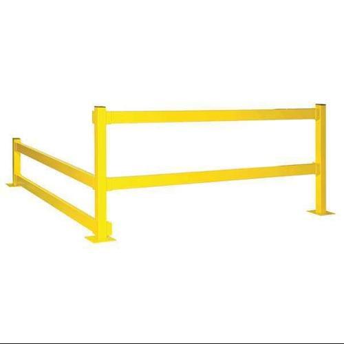 BLUFF MPBP20 Inline Post,11 ga. Steel,Lift-Out,Yellow