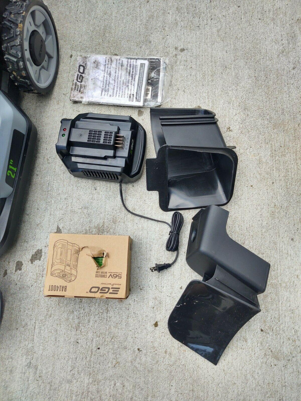 NEW EGO LM2100 21" Lithium Ion Battery Push Lawn Mower w/ 2.5AH Battery