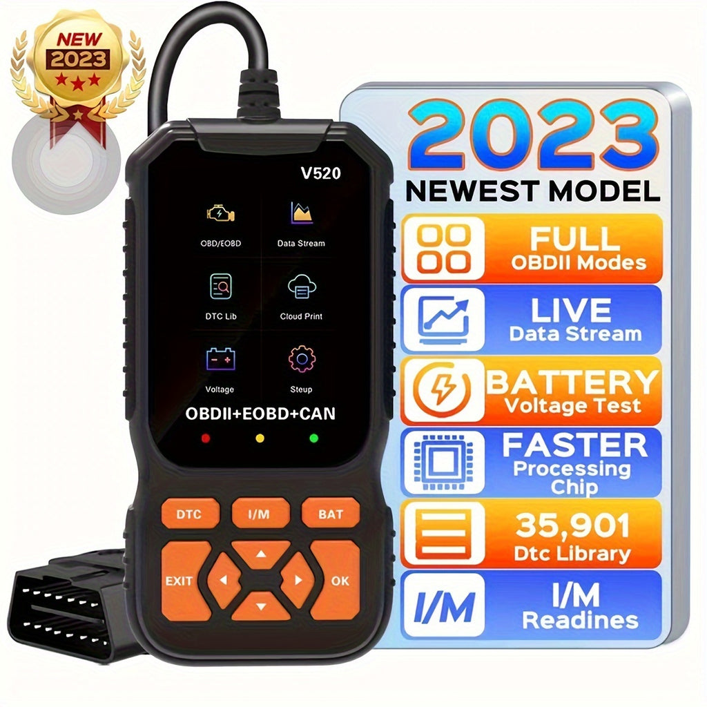 OBD2 Car Scanner Diagnostic Scan Tool, Professional Mechanic Vehicle Fault Code Reader,Auto Read Fault Code Check Engine Light For OBDII Protocol Cars