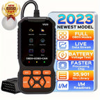OBD2 Car Scanner Diagnostic Scan Tool, Professional Mechanic Vehicle Fault Code Reader,Auto Read Fault Code Check Engine Light For OBDII Protocol Cars