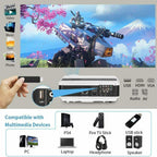 6000lms full hd android smart projector wifi home theater airplay tv hdmi zoom