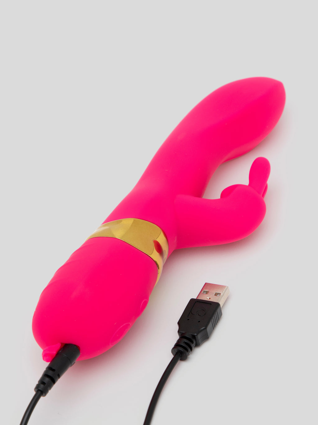 Lovehoney Bunny Bliss Rechargeable G-Spot Rabbit Vibrator, Pink