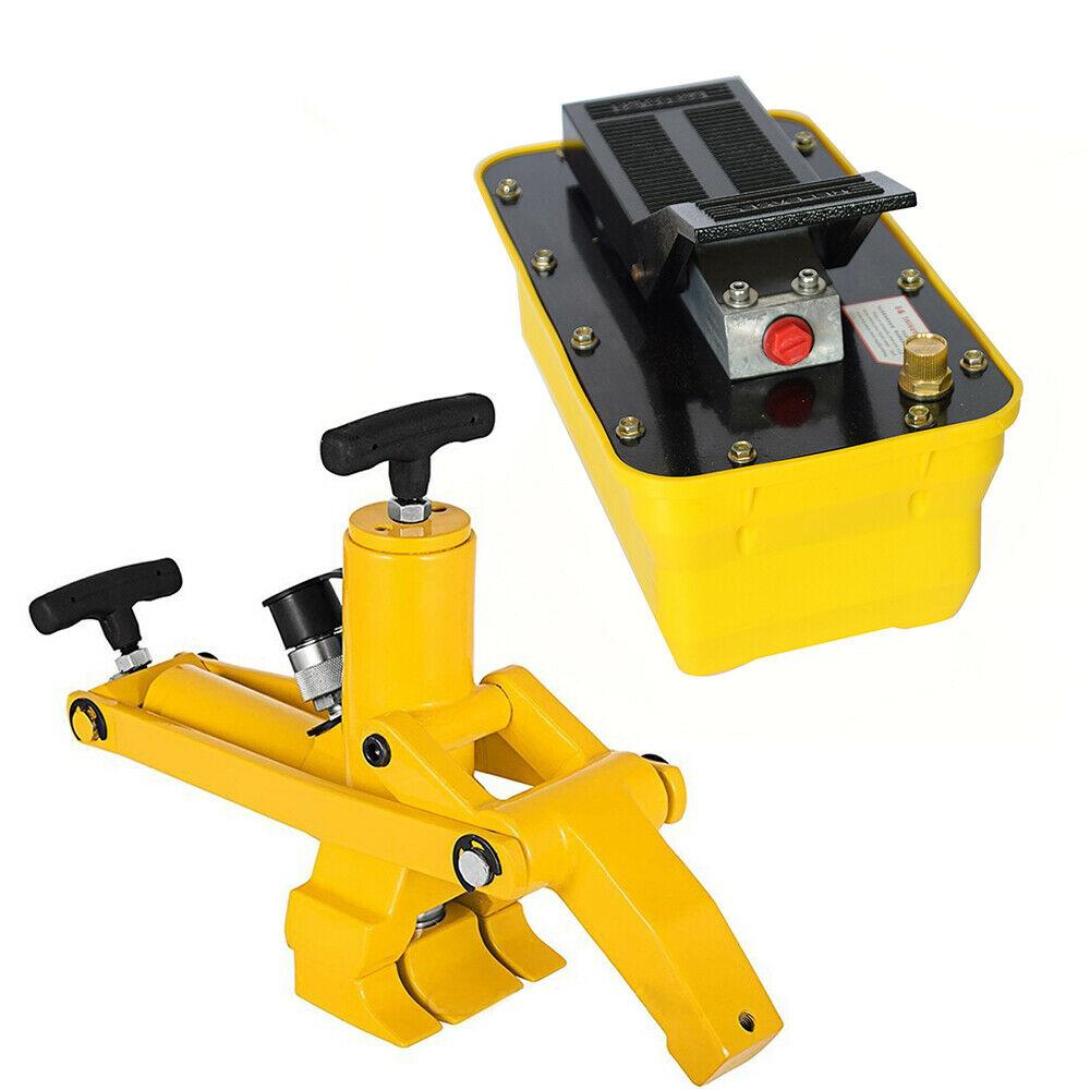 For Auto Body Frame Machine Air Powered Hydraulic Foot Pedal Pump 10,000 PSI