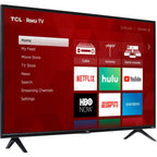 tcl -  40 inch class led 3-series 1080p smart hdtv w/ roku tv