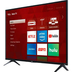 tcl -  40 inch class led 3-series 1080p smart hdtv w/ roku tv
