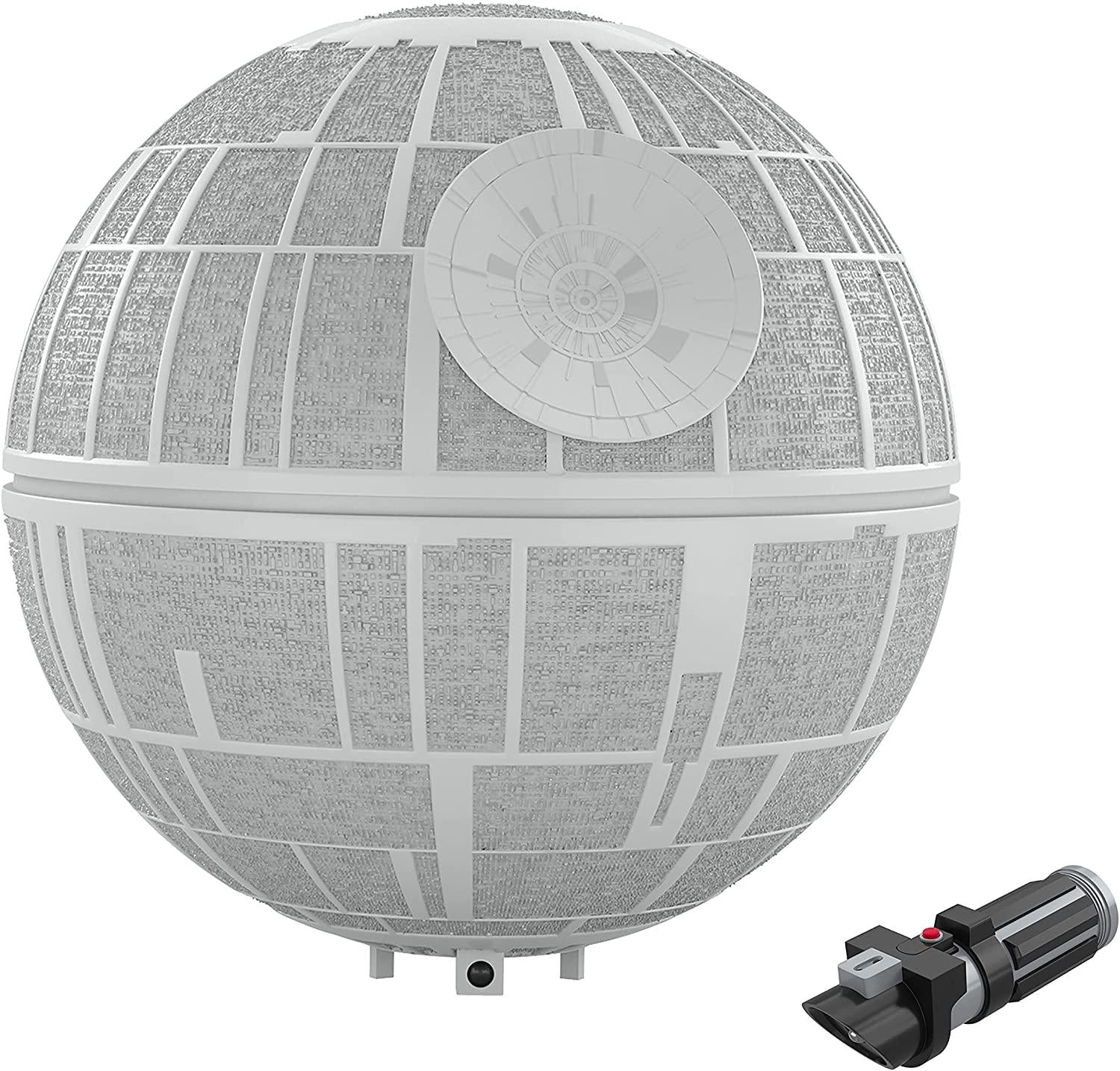 Hallmark Keepsake 2021, Star Wars: A Hope Collection Death Star Musical Tree Topper with Light