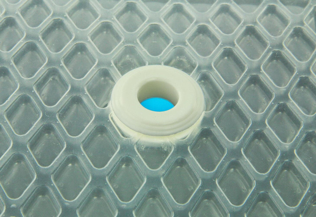 18'x36' rectangle swimming pool solar cover 800, 1200 and 1600 series w grommets
