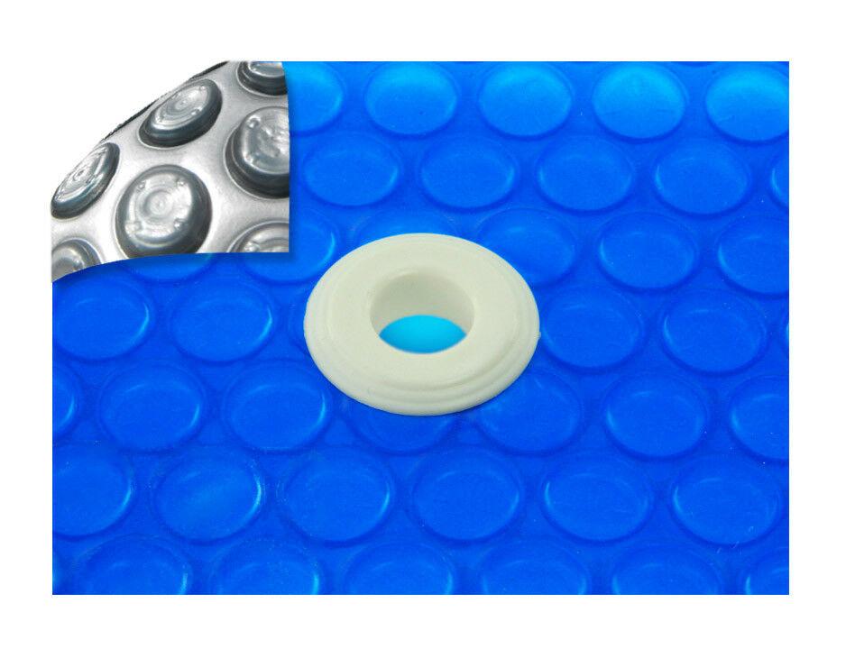 18'x36' rectangle swimming pool solar cover 800, 1200 and 1600 series w grommets