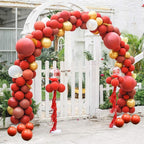 YHWD Balloon Stand Arch Kit, DIY Party Backdrop Balloon Decoration Tool for Birthday Wedding, Baby Shower, Christmas, Adjustable Tall Wide Balloon Arch Frame Set