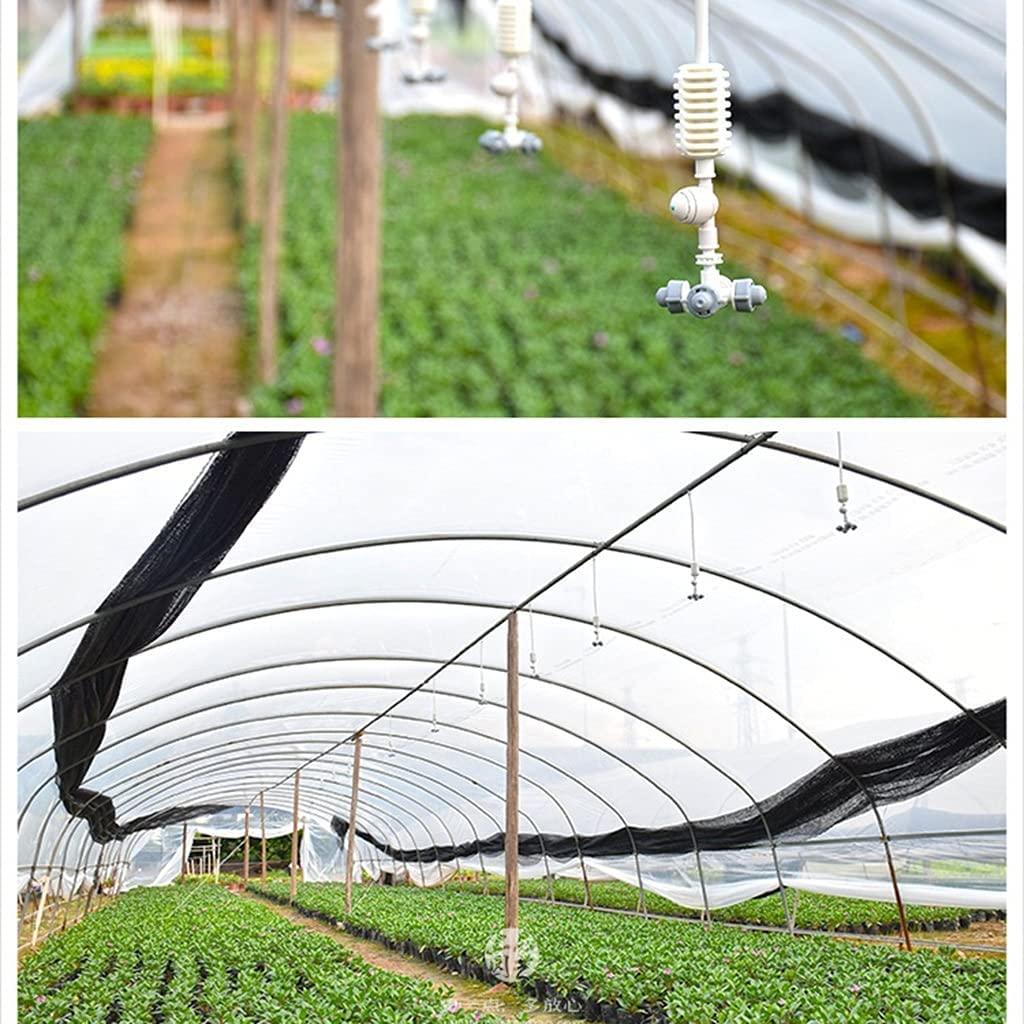 BBGS Garden Irrigation System Distribution Tubing with Adjustable Nozzle Sprayer Dripper Watering Kit for Greenhouse, Lawn, Patio