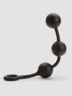 Cannonballs Giant Silicone Anal Beads, Black