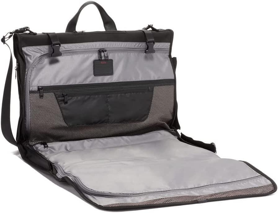 Men's Alpha Garment Tri Fold Carry On Bag, Black, One Size