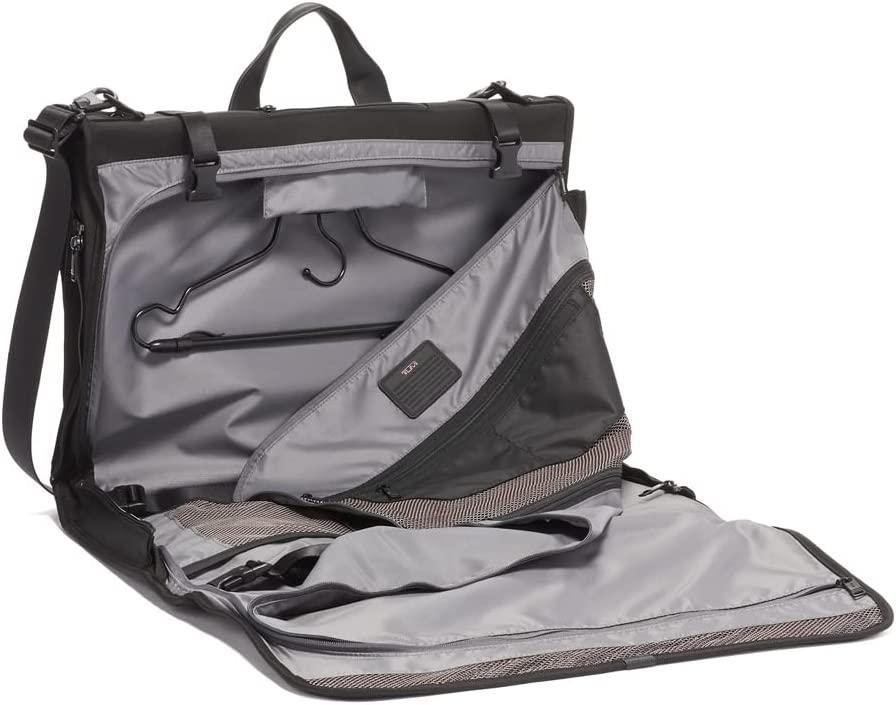 Men's Alpha Garment Tri Fold Carry On Bag, Black, One Size
