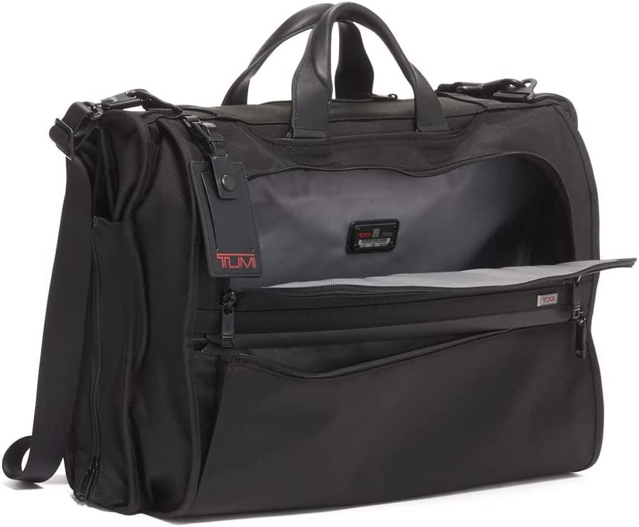Men's Alpha Garment Tri Fold Carry On Bag, Black, One Size
