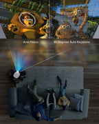 xgimi mogo pro,1080p full hd, 300"  portable projector google android tv