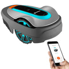 15001-41 SILENO City - Automatic Robotic Lawn Mower, with Bluetooth app and Boundary Wire, one of quietest in its Class, for lawns up to 2700 Sq Ft, Made in Europe, Grey