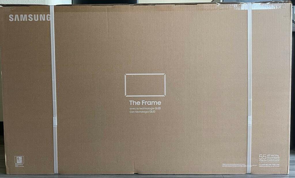 samsung qn55ls03baf 55" the frame 4k uhd qled hdr smart tv