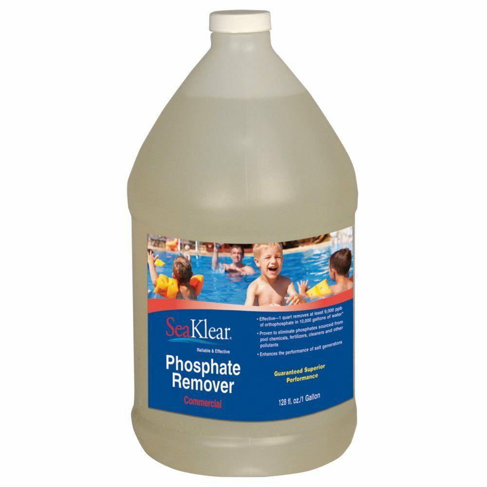 seaklear commercial pool phosphate remover, 1-gallon
