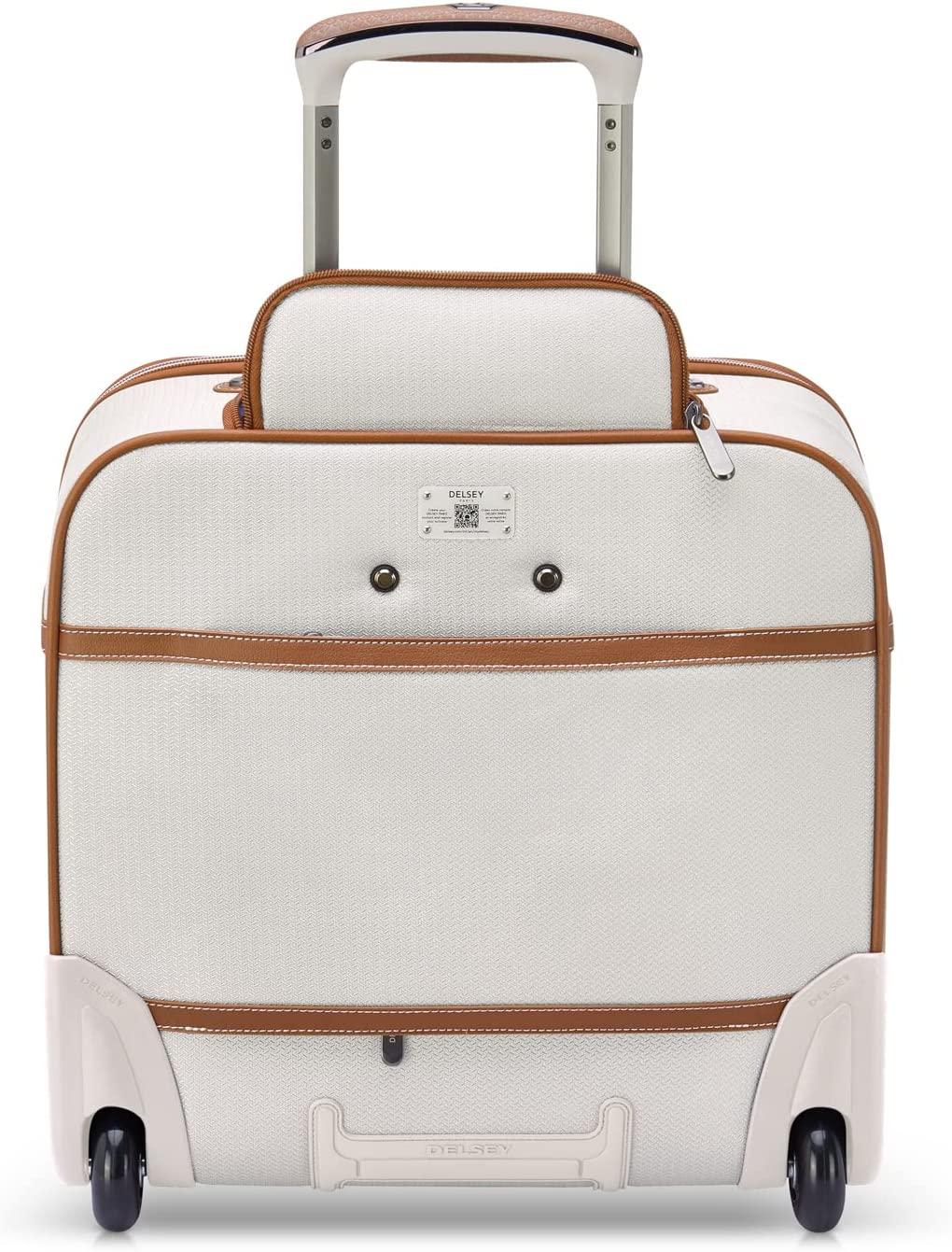 Chatelet 2.0 Softside Luggage Under-Seater with 2 Wheels, Angora, Carry-on 16 Inch