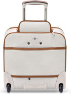 Chatelet 2.0 Softside Luggage Under-Seater with 2 Wheels, Angora, Carry-on 16 Inch