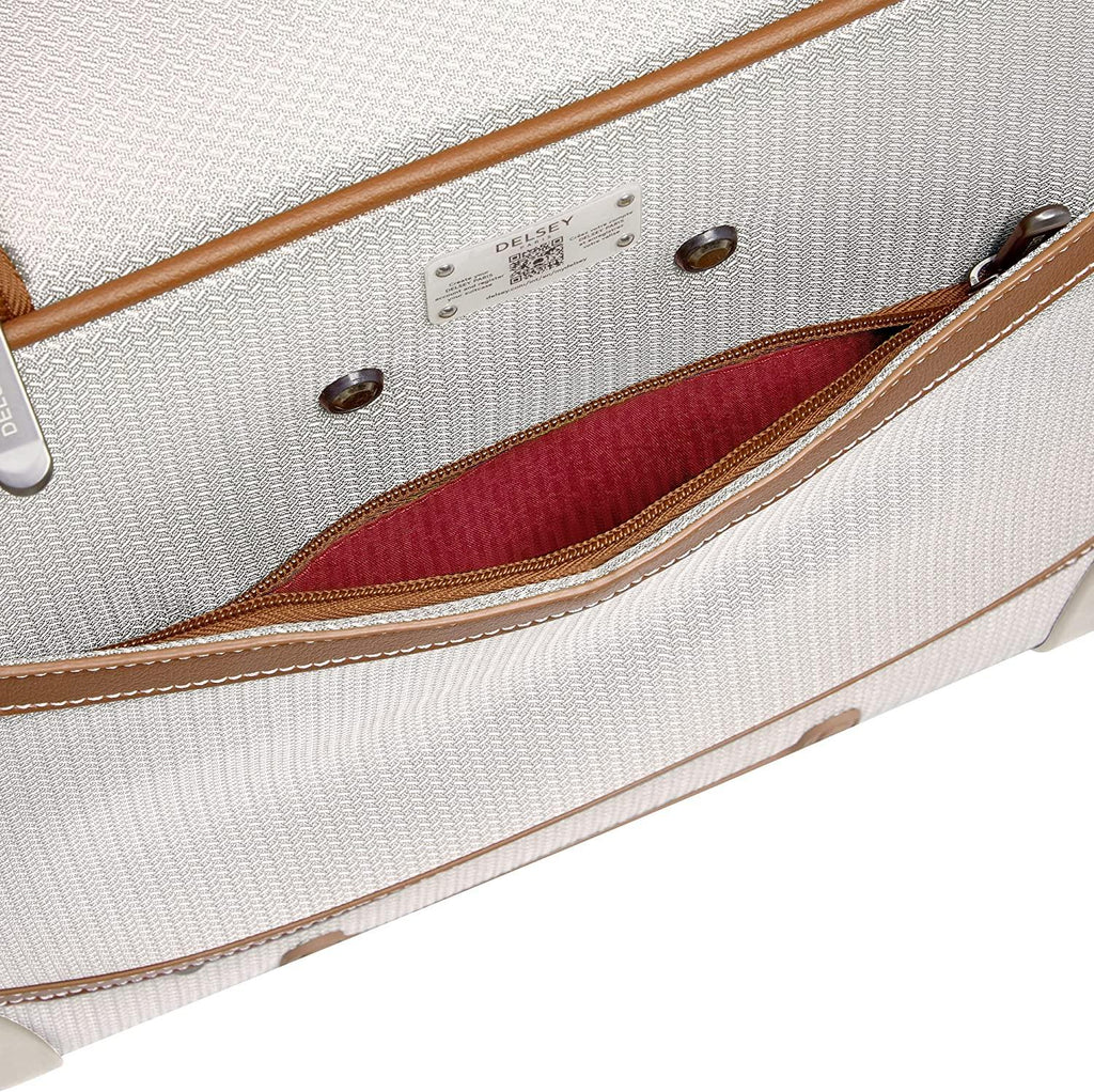 Chatelet 2.0 Softside Luggage Under-Seater with 2 Wheels, Angora, Carry-on 16 Inch