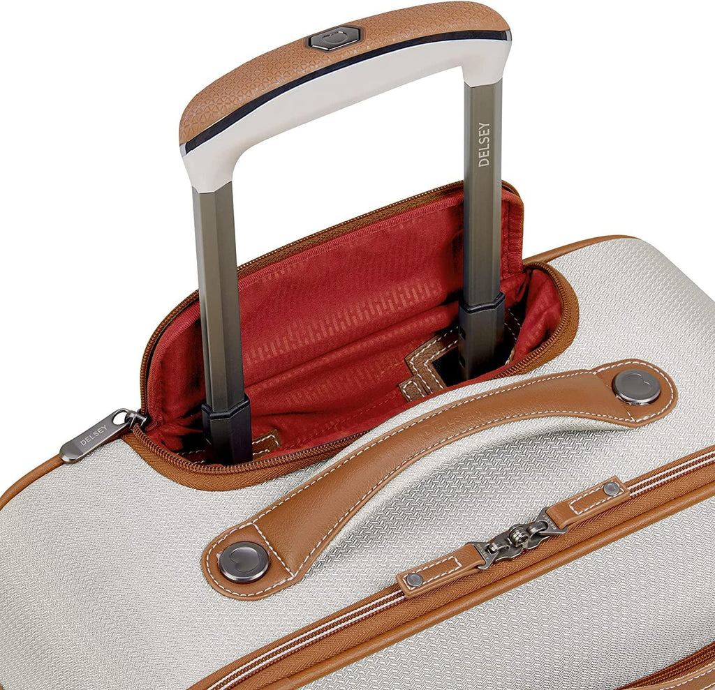 Chatelet 2.0 Softside Luggage Under-Seater with 2 Wheels, Angora, Carry-on 16 Inch