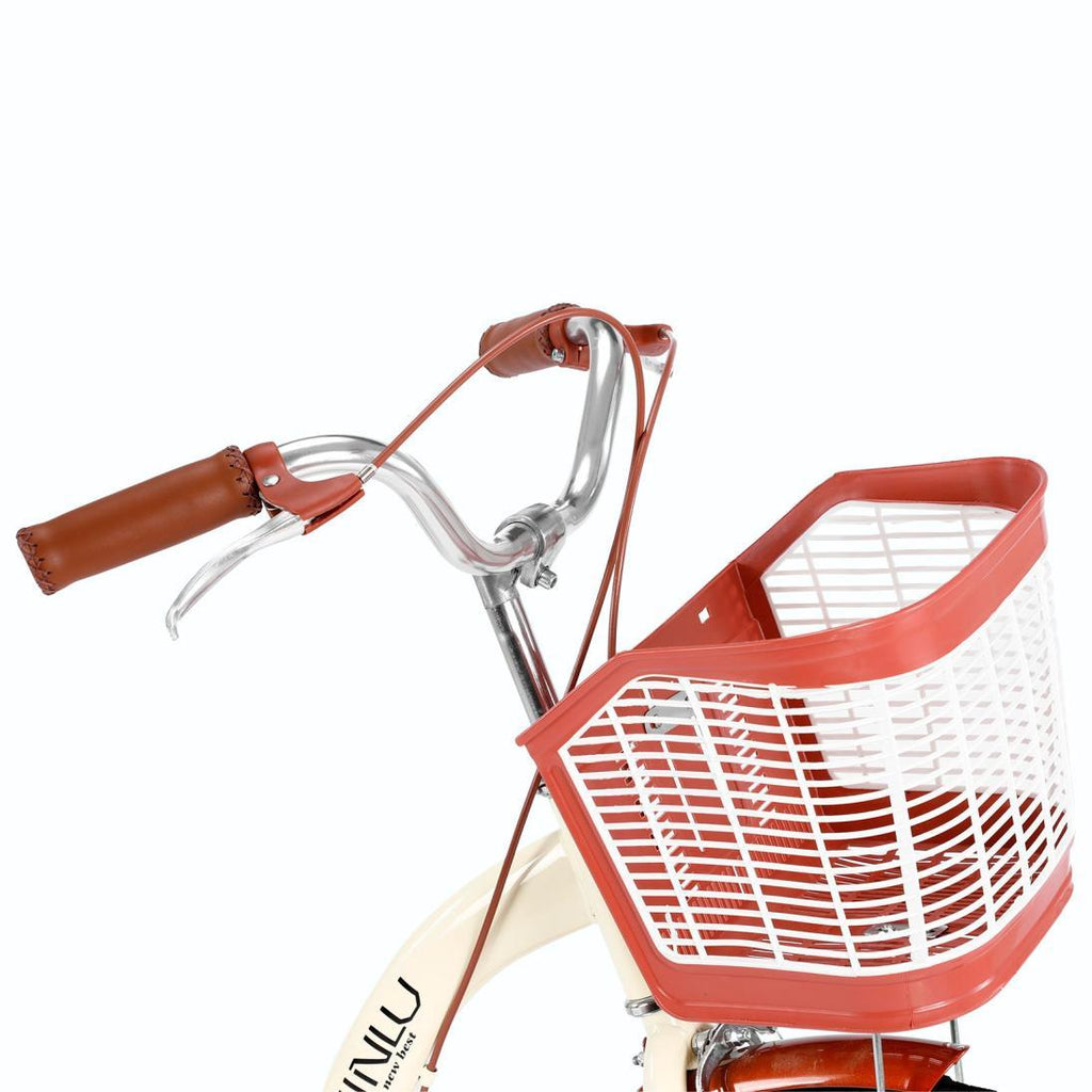 Sunvit 26 In. Women Classic Retro Bicycle Cruiser, Yellow