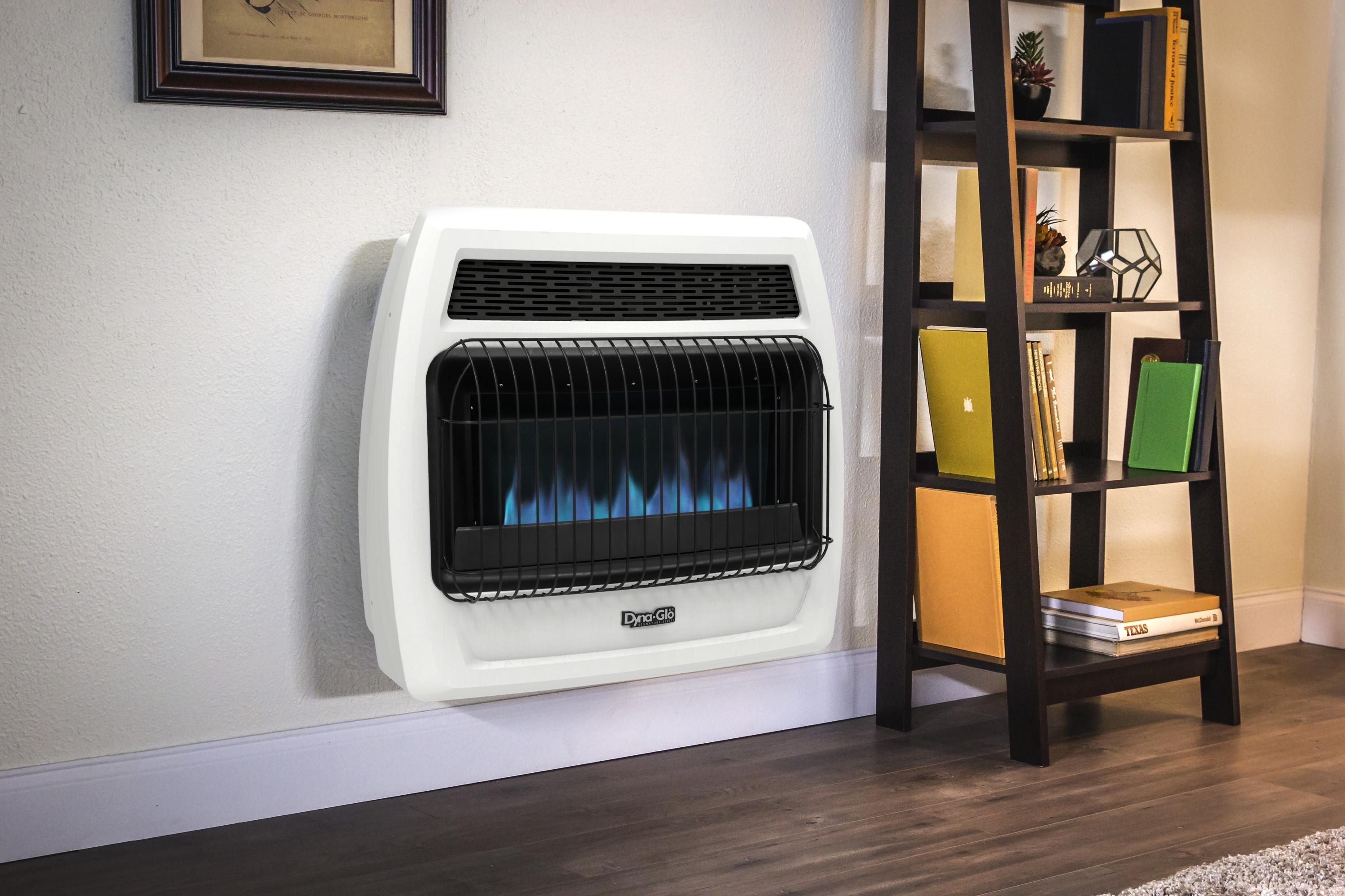 Dyna-Glo 30,000 BTU Natural Gas Blue Flame Vent Thermostatic Wall Heater