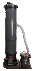 rx clear prc120 above ground radiant cartridge filter system with 1 hp extreme force pump