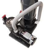 rx clear prc120 above ground radiant cartridge filter system with 1 hp extreme force pump